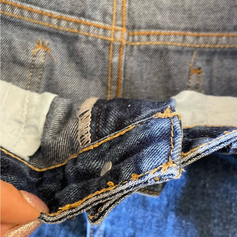 Denim mini skirt - Picture 3 of 4
